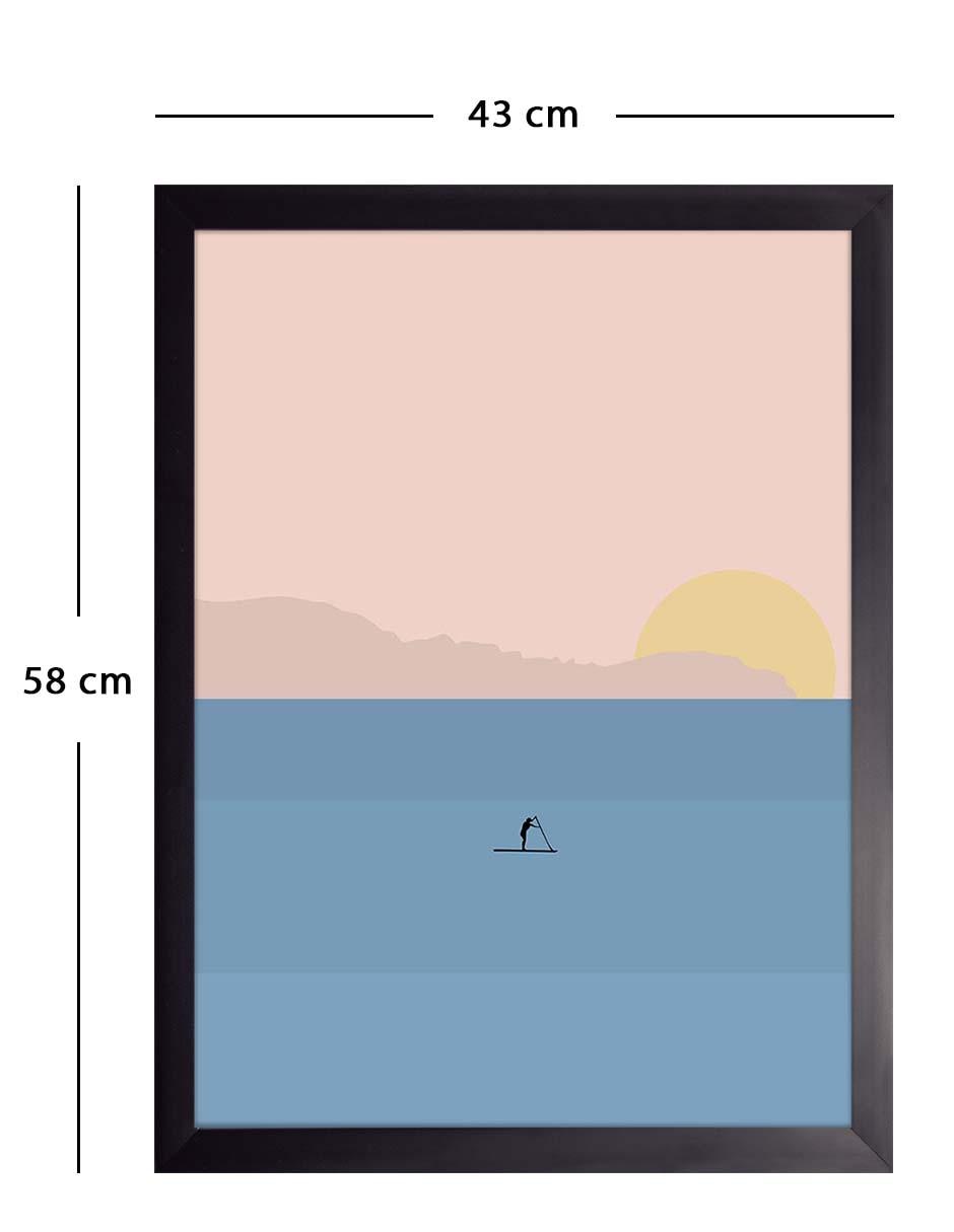 Litografía Paisajes Ilustrados 003 técnica Impresión 3