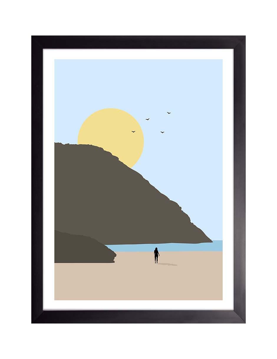 Litografía Paisajes Ilustrados 004 técnica Impresión