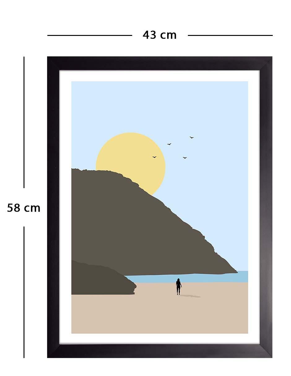 Litografía Paisajes Ilustrados 004 técnica Impresión 2