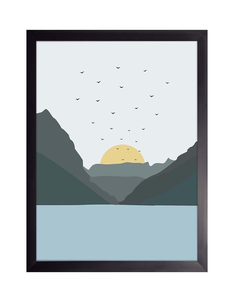 Litografía Paisajes Ilustrados 014 técnica Impresión Litografía Paisajes Ilustrados 014 técnica Impresión