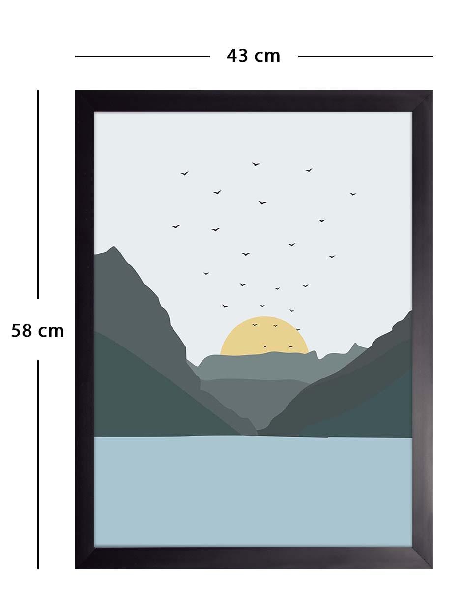Litografía Paisajes Ilustrados 014 técnica Impresión 4