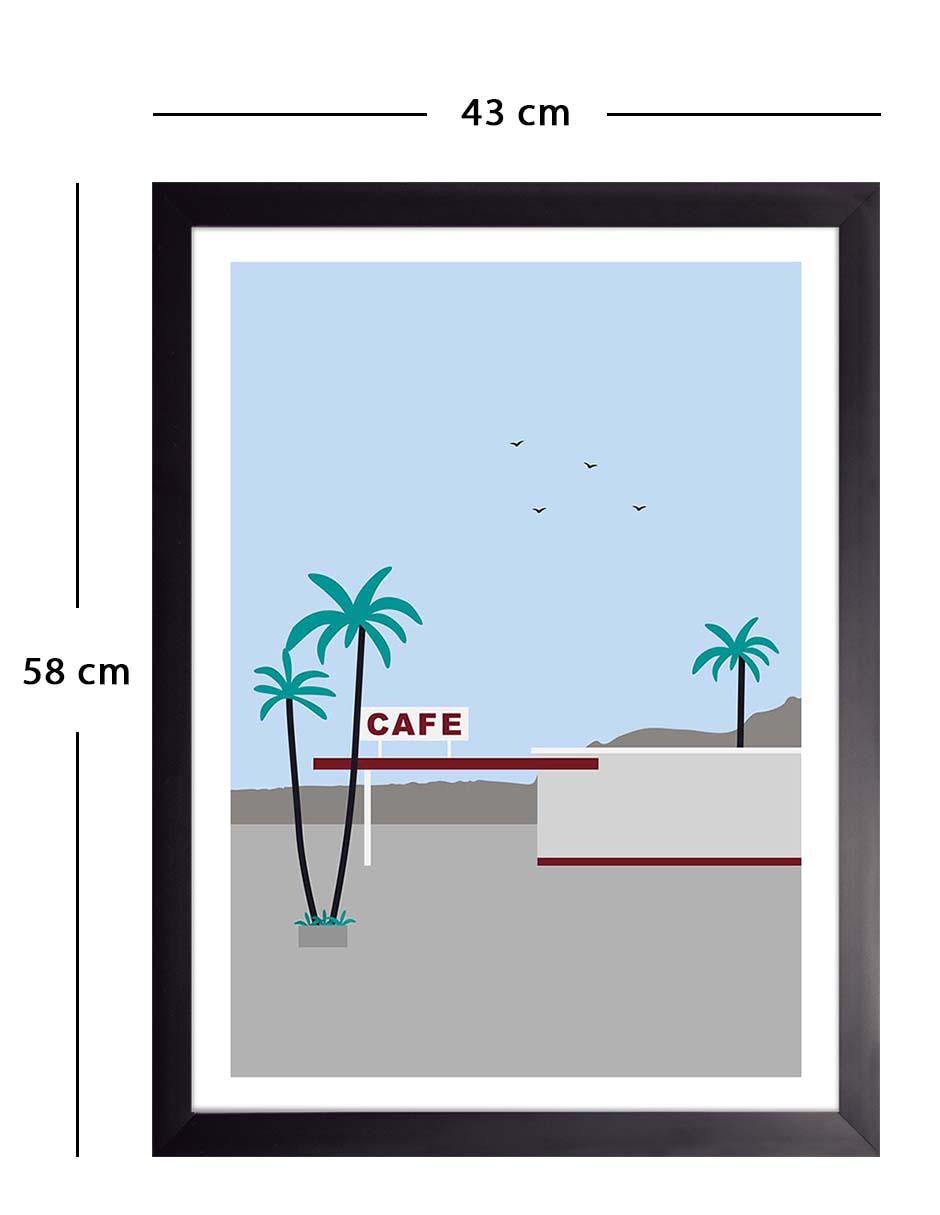 Litografía Paisajes Ilustrados 015 técnica Impresión 4