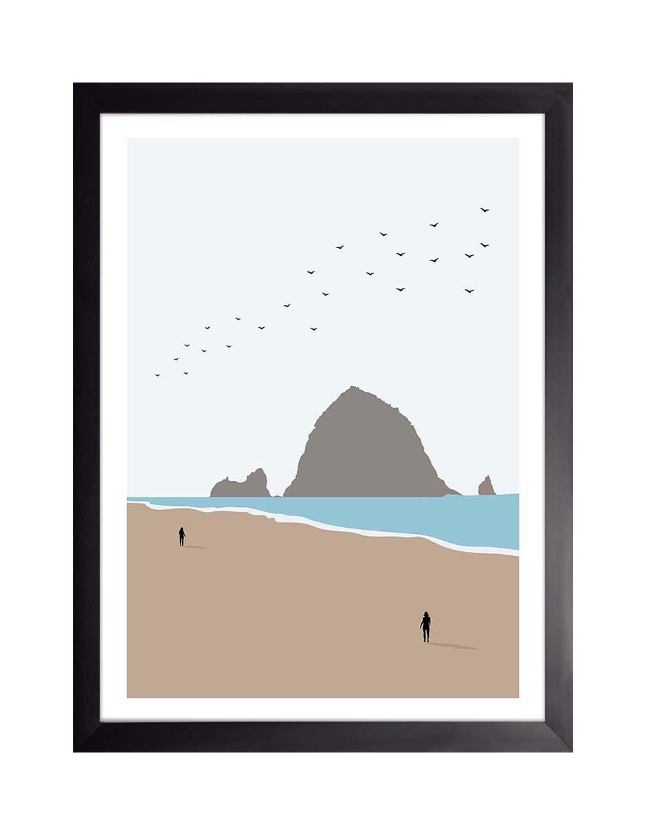Litografía Paisajes Ilustrados 012 técnica Impresión