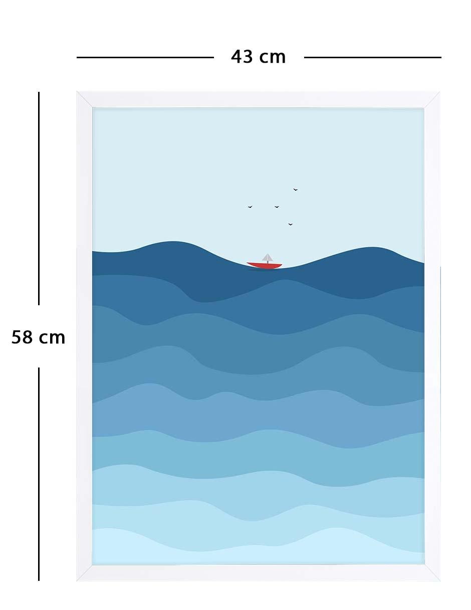 Litografía Paisajes Ilustrados 025 técnica Impresión 3