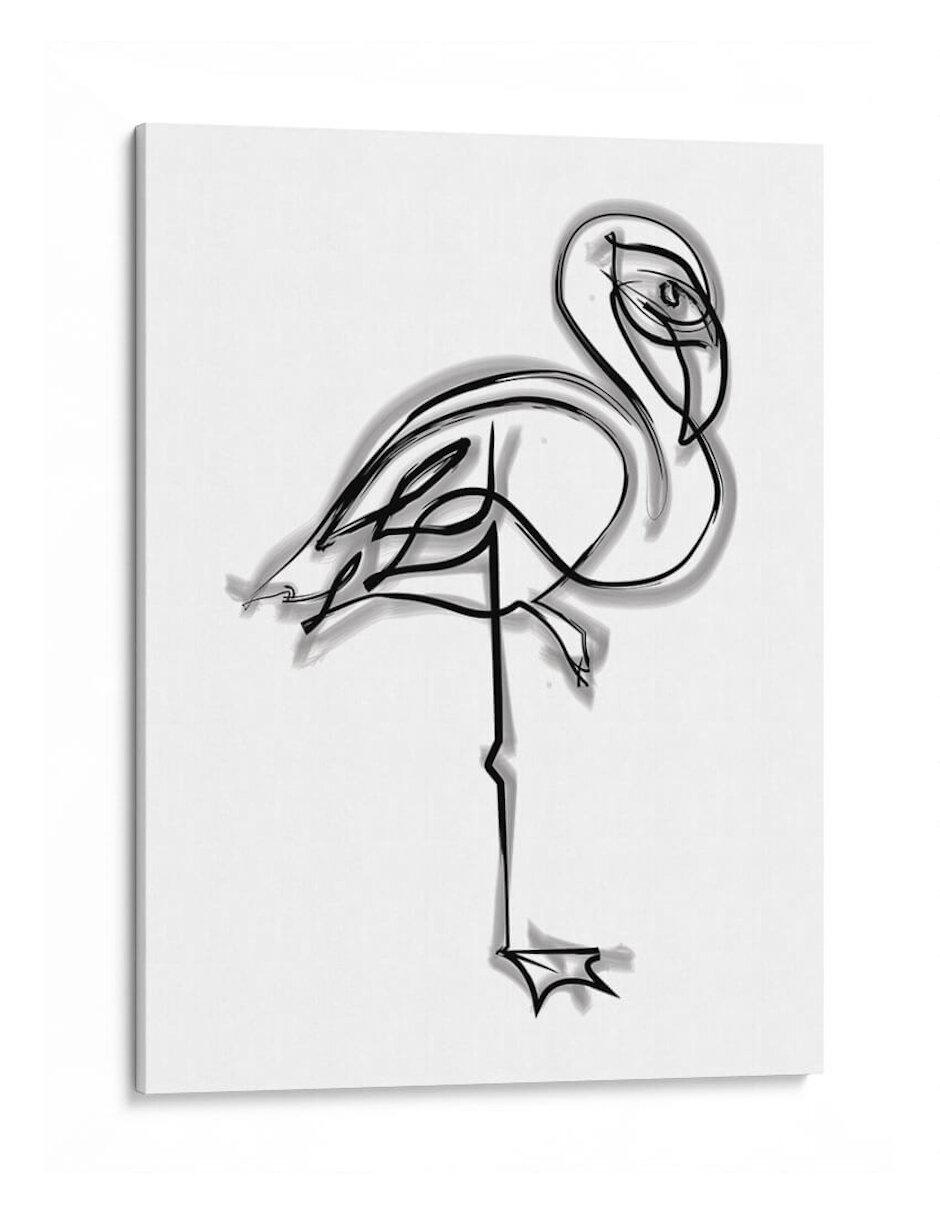 Litografía Shelly The Flamingo técnica Impresión