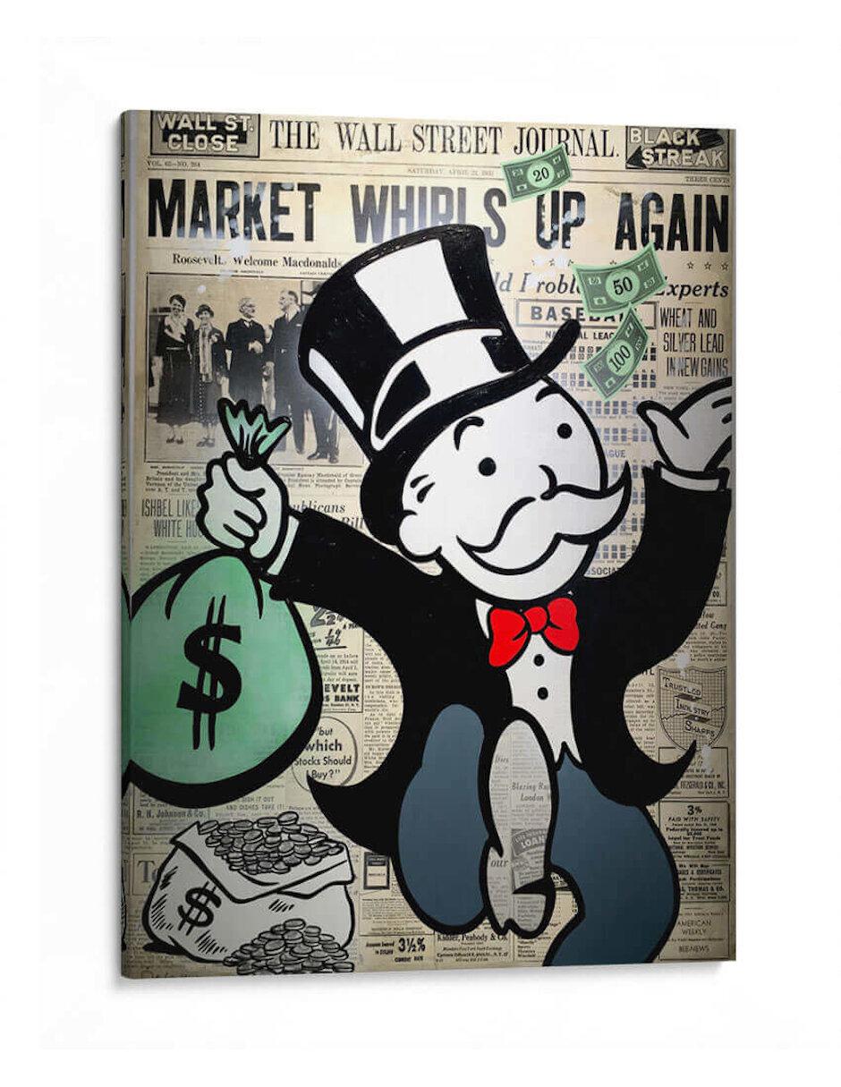 Litografía Take The Money And Run técnica Impresión