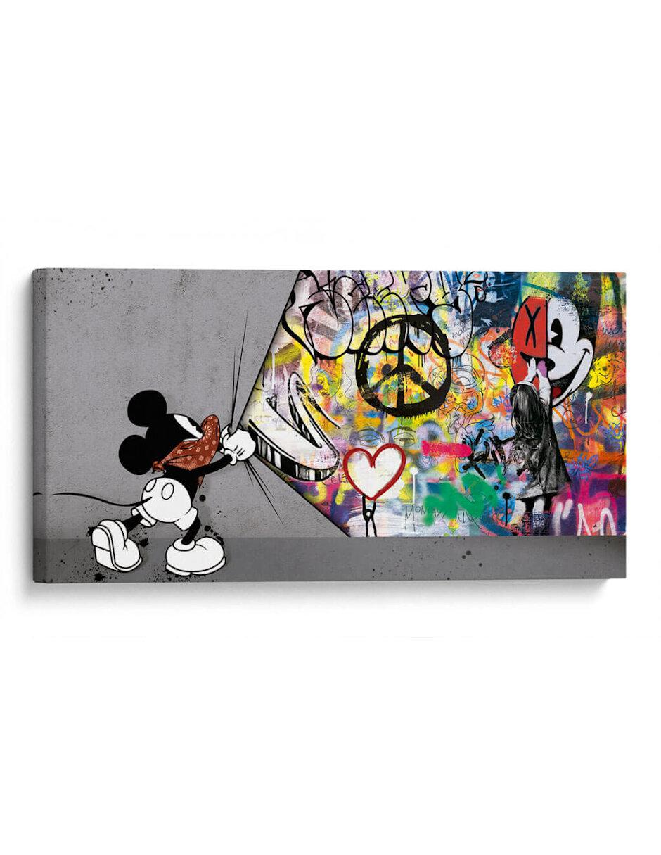 Litografía Pop Art Mouse técnica Impresión Litografía Pop Art Mouse técnica Impresión