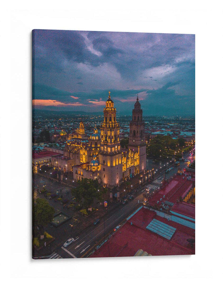 Litografía Catedral de Morelia técnica Impresión Litografía Catedral de Morelia técnica Impresión