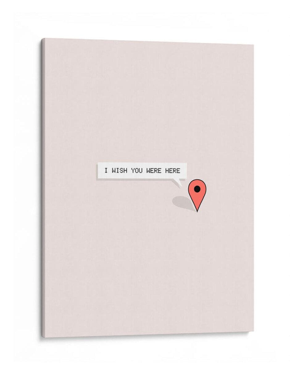 Litografía I Wish You Were Here técnica Impresión