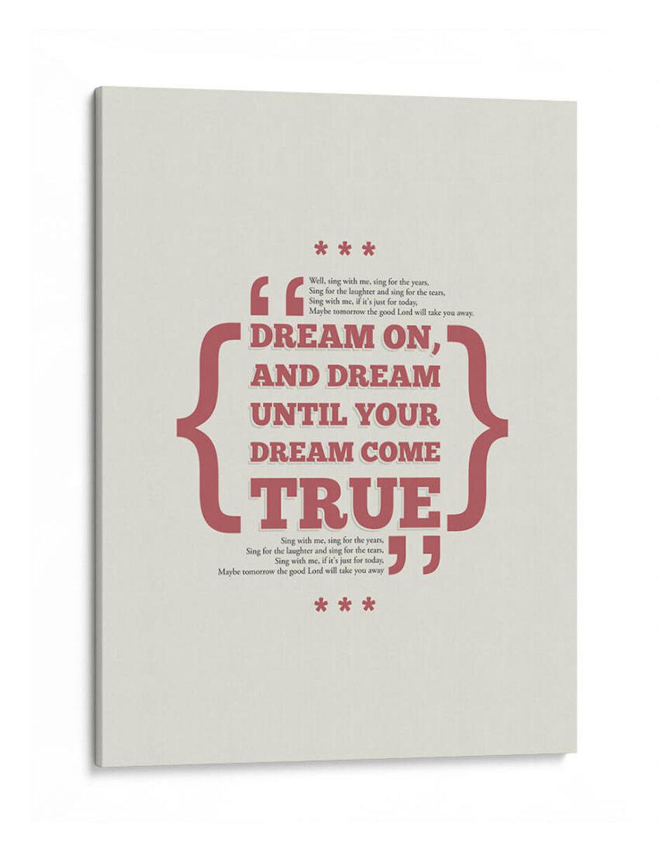 Litografía Dream On técnica Impresión