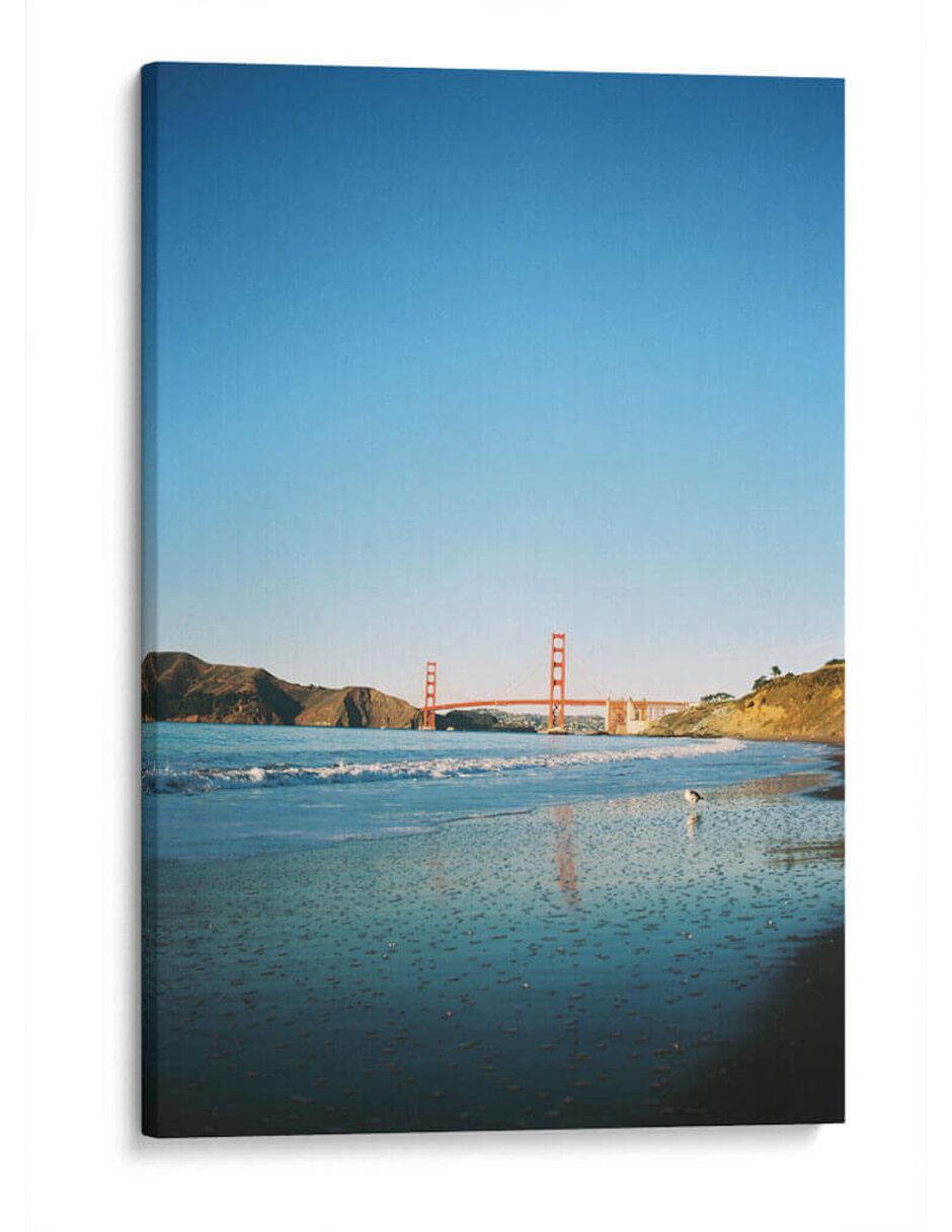 Litografía San Francisco Golden Gate técnica Impresión