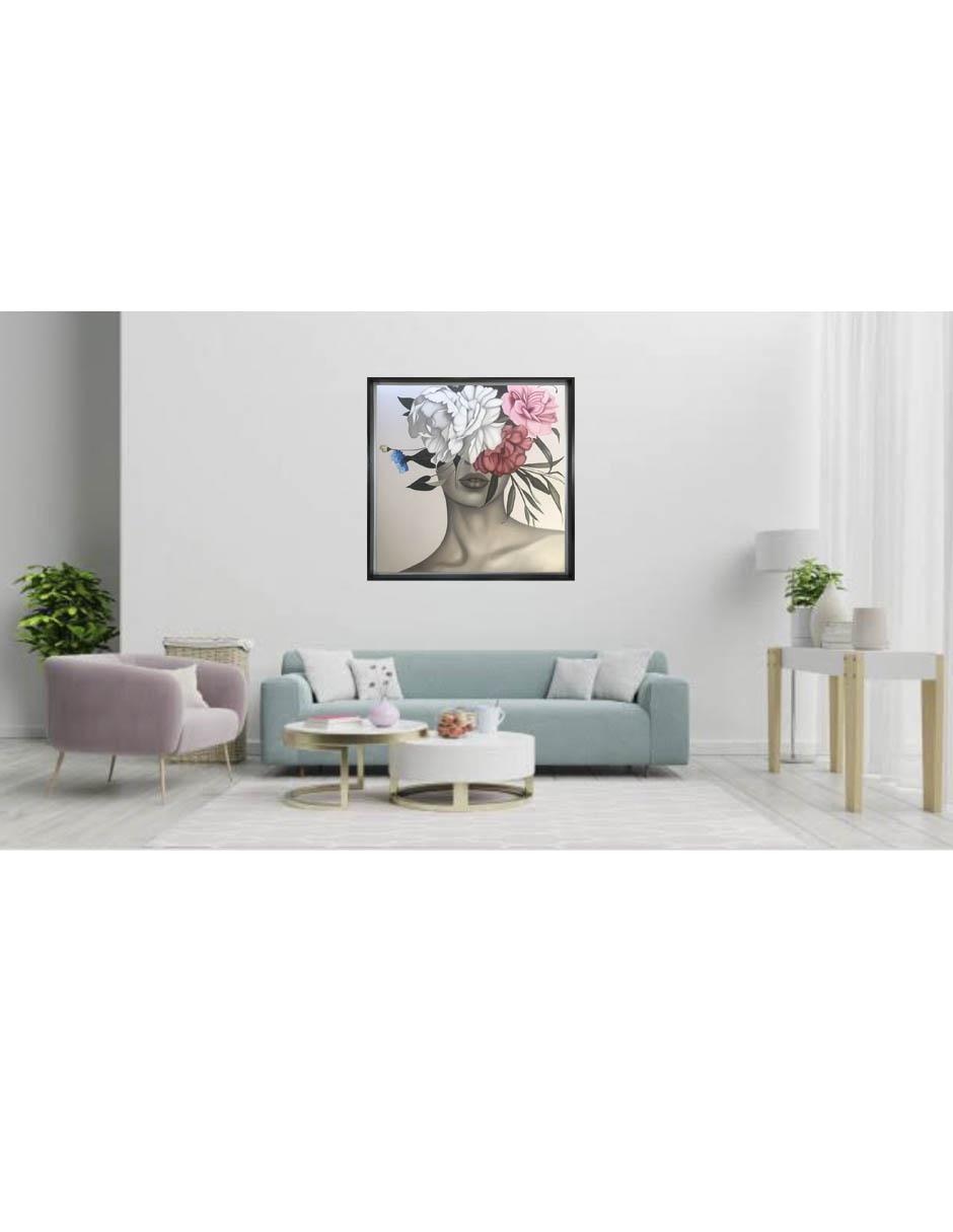 Pintura técnica óleo Flores 3