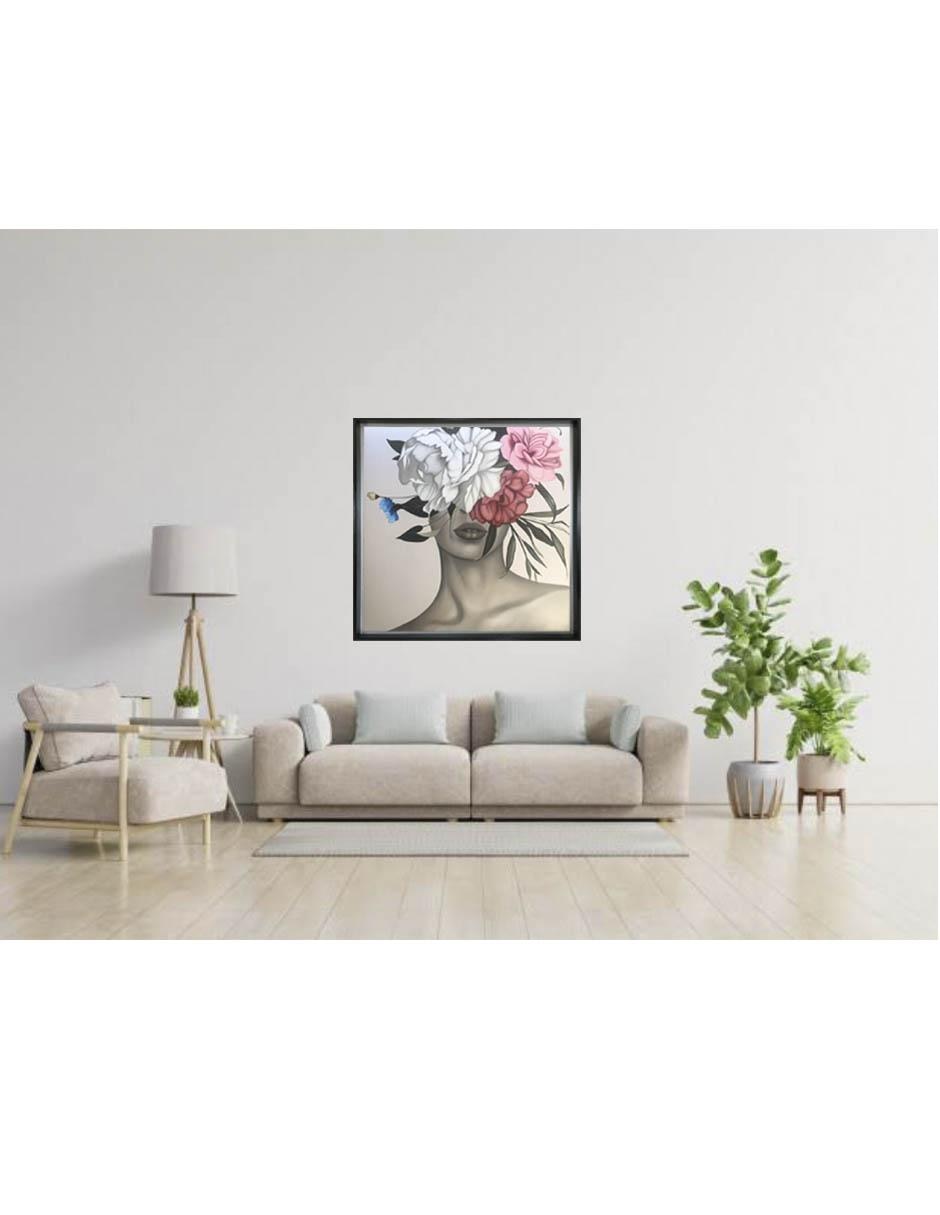 Pintura técnica óleo Flores 4