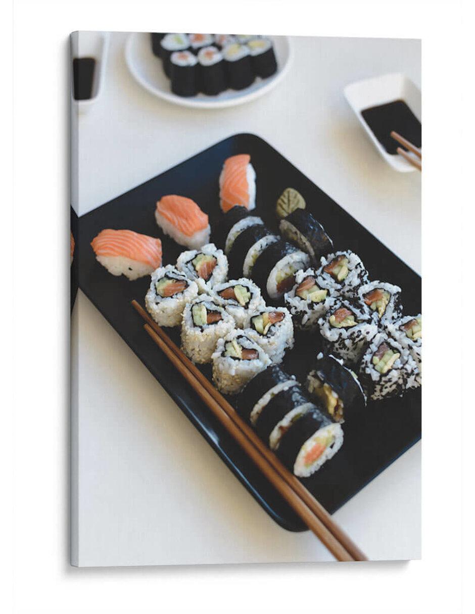 Litografía El Delicado Encanto del Sushi técnica Impresión