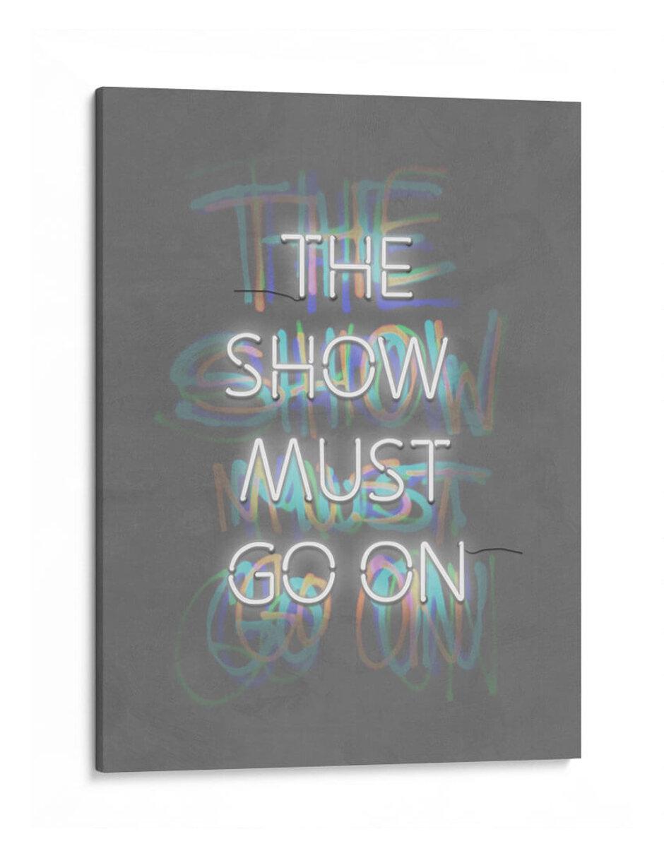 Litografía The Show Must Go On White técnica Impresión Litografía The Show Must Go On White técnica Impresión
