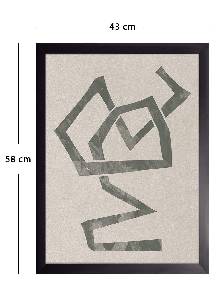 Litografía Sombras Abstractas 021 2