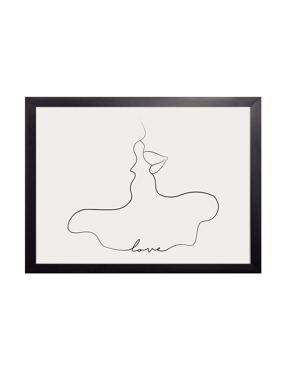 Litografía Siluetas en Línea 015
