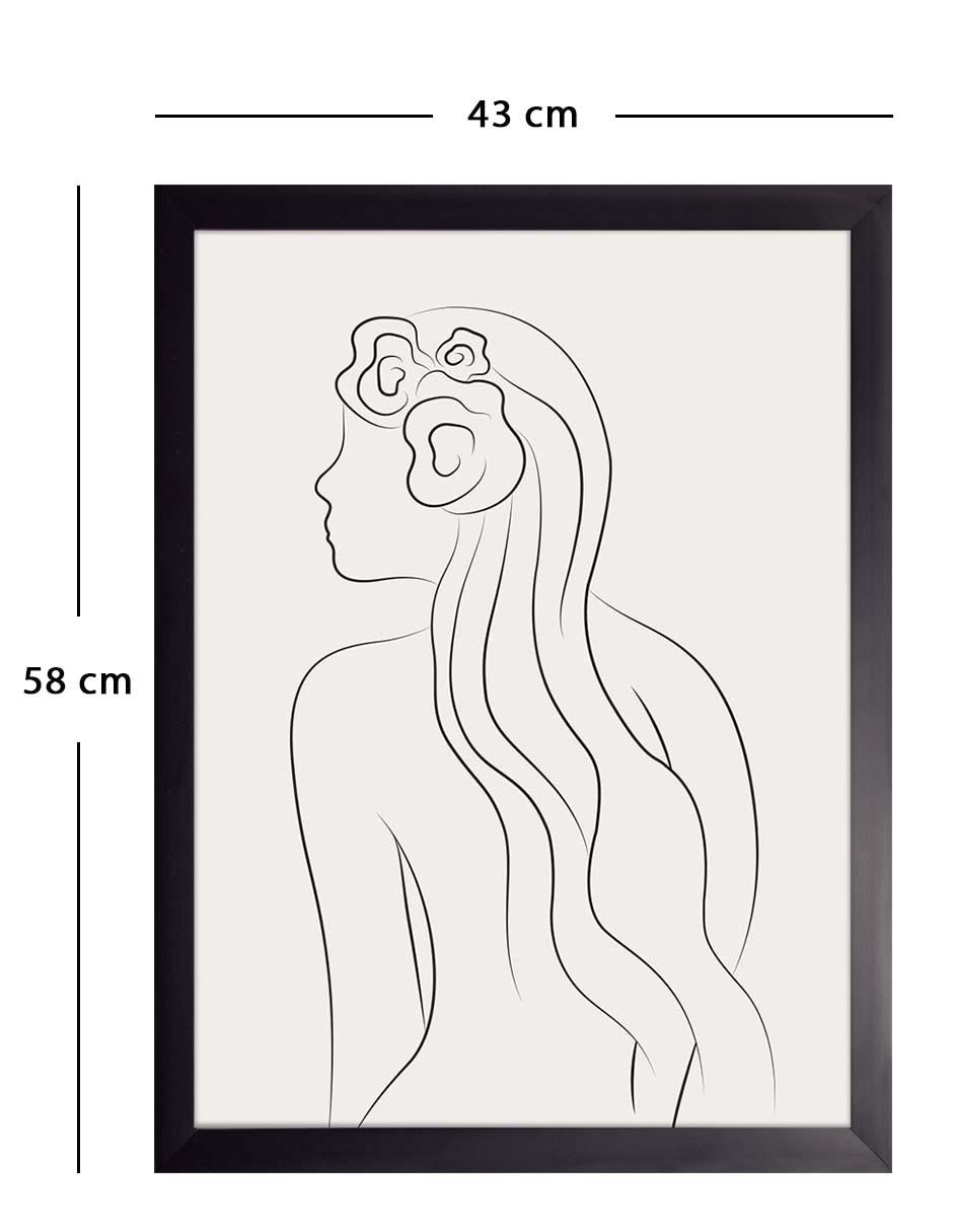 Litografía Siluetas en Línea 013 2