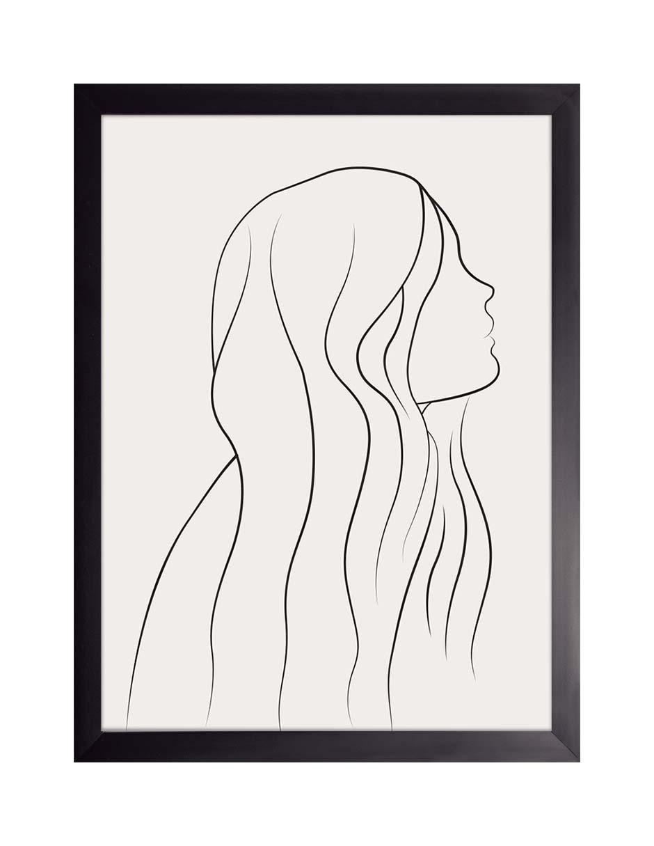 Litografía Siluetas en Línea 017