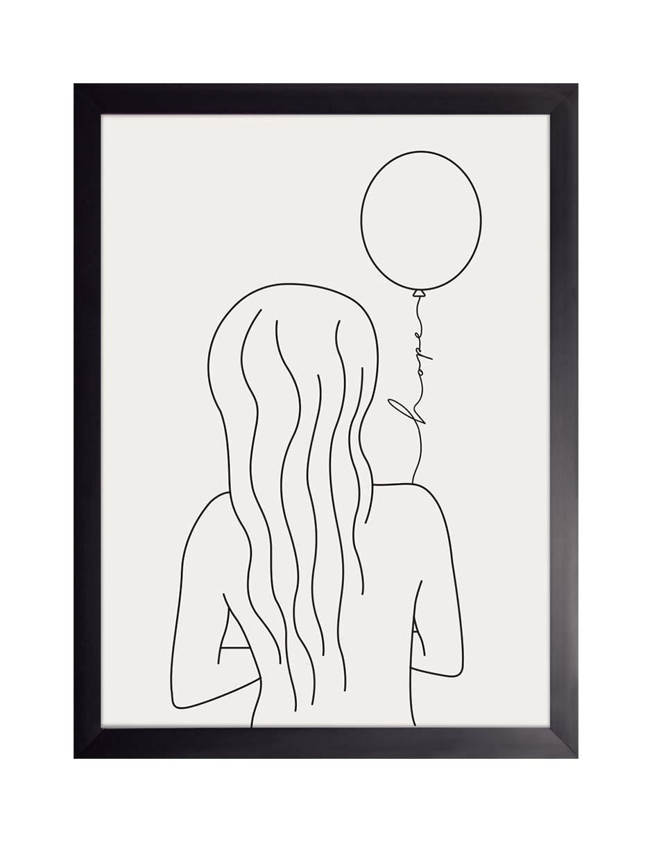 Litografía Siluetas en Línea 018