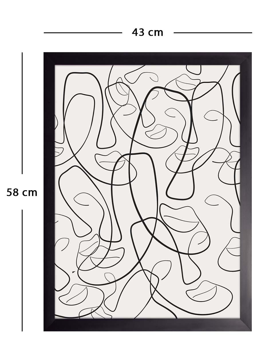 Litografía Siluetas en Línea 021 2