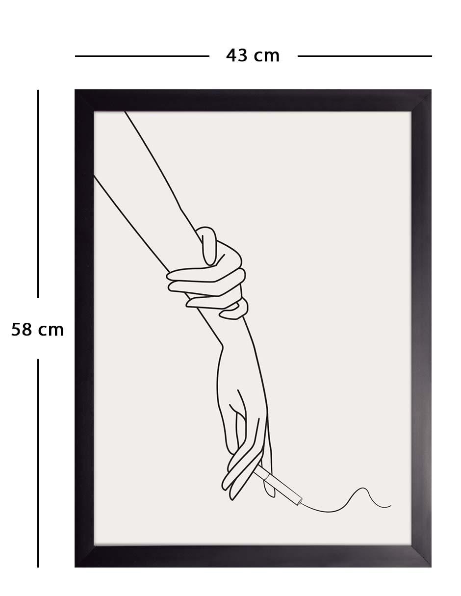 Litografía Siluetas en Línea 029 2