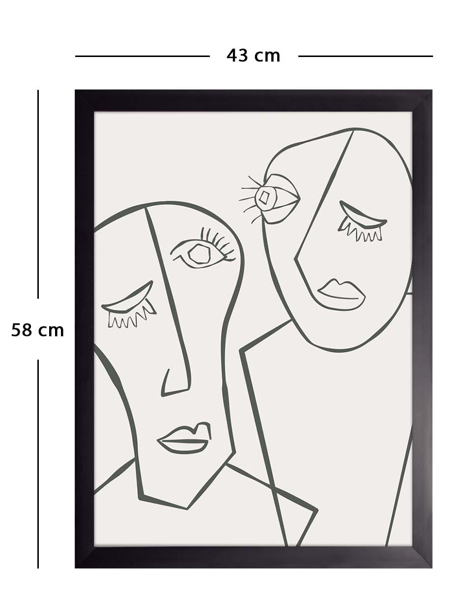 Litografía Siluetas en Línea 034 2