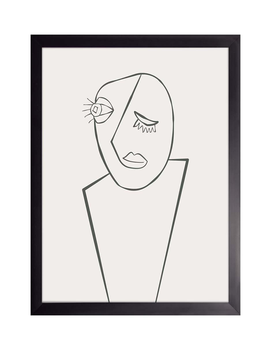 Litografía Siluetas en Línea 033