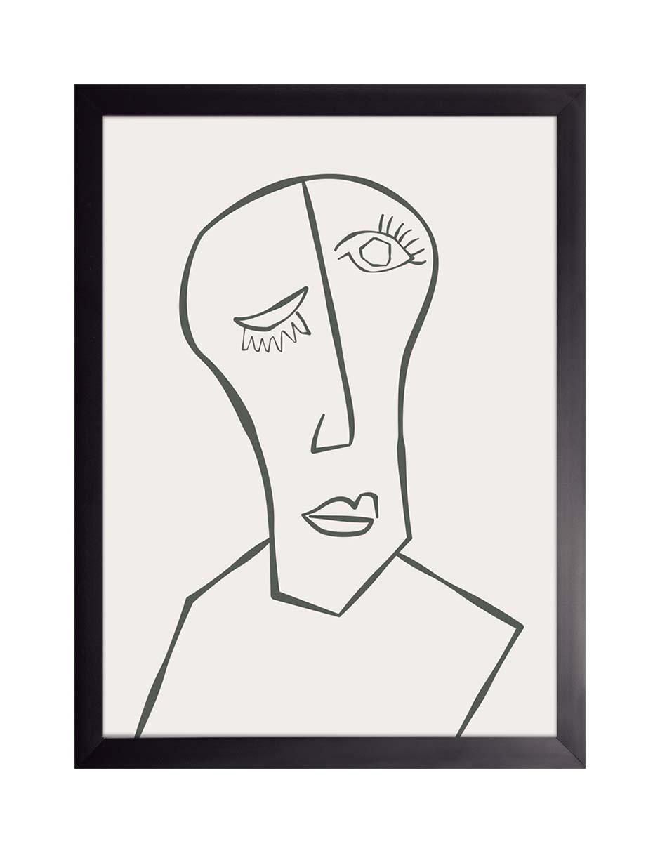 Litografía Siluetas en Línea 032