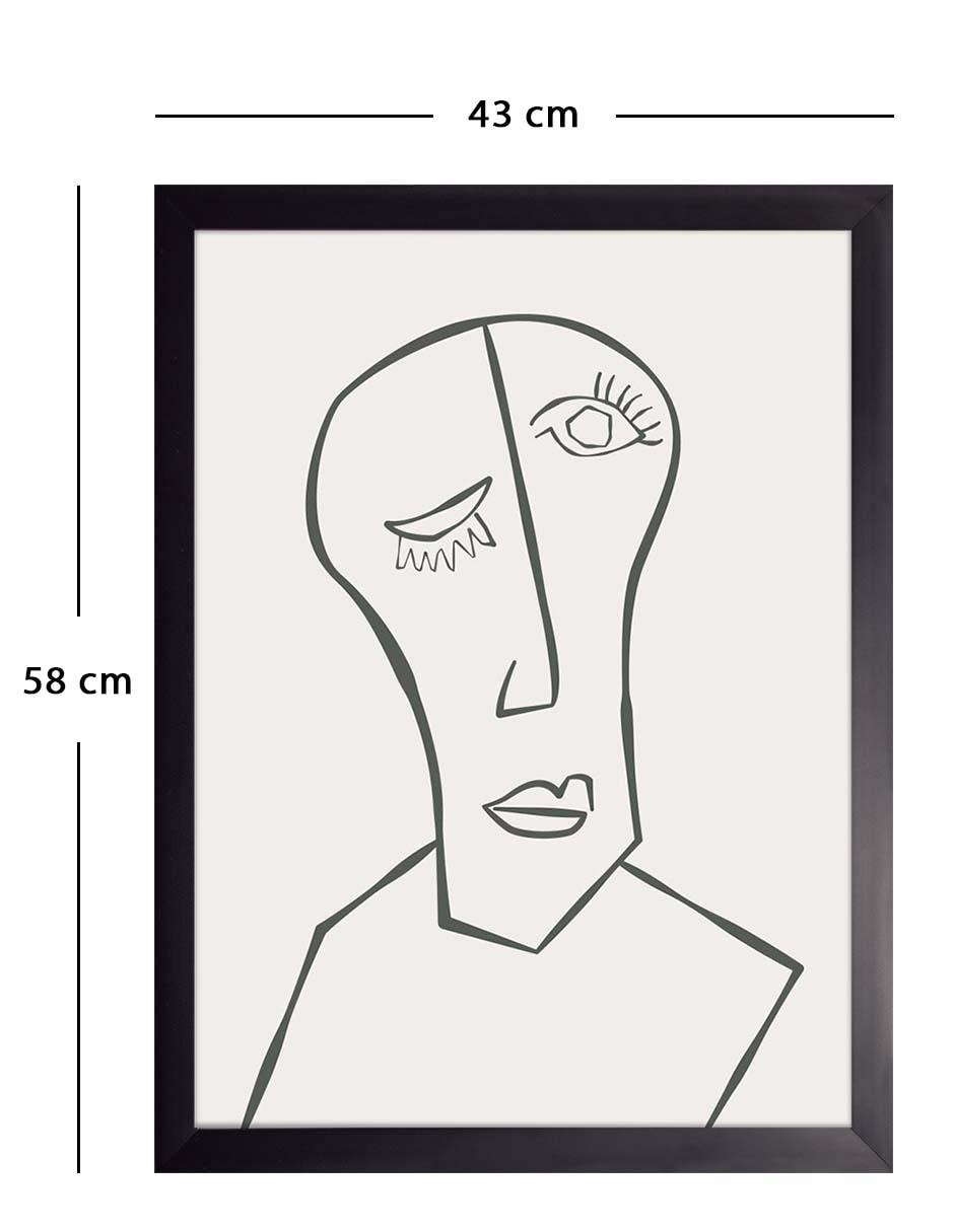 Litografía Siluetas en Línea 032 2