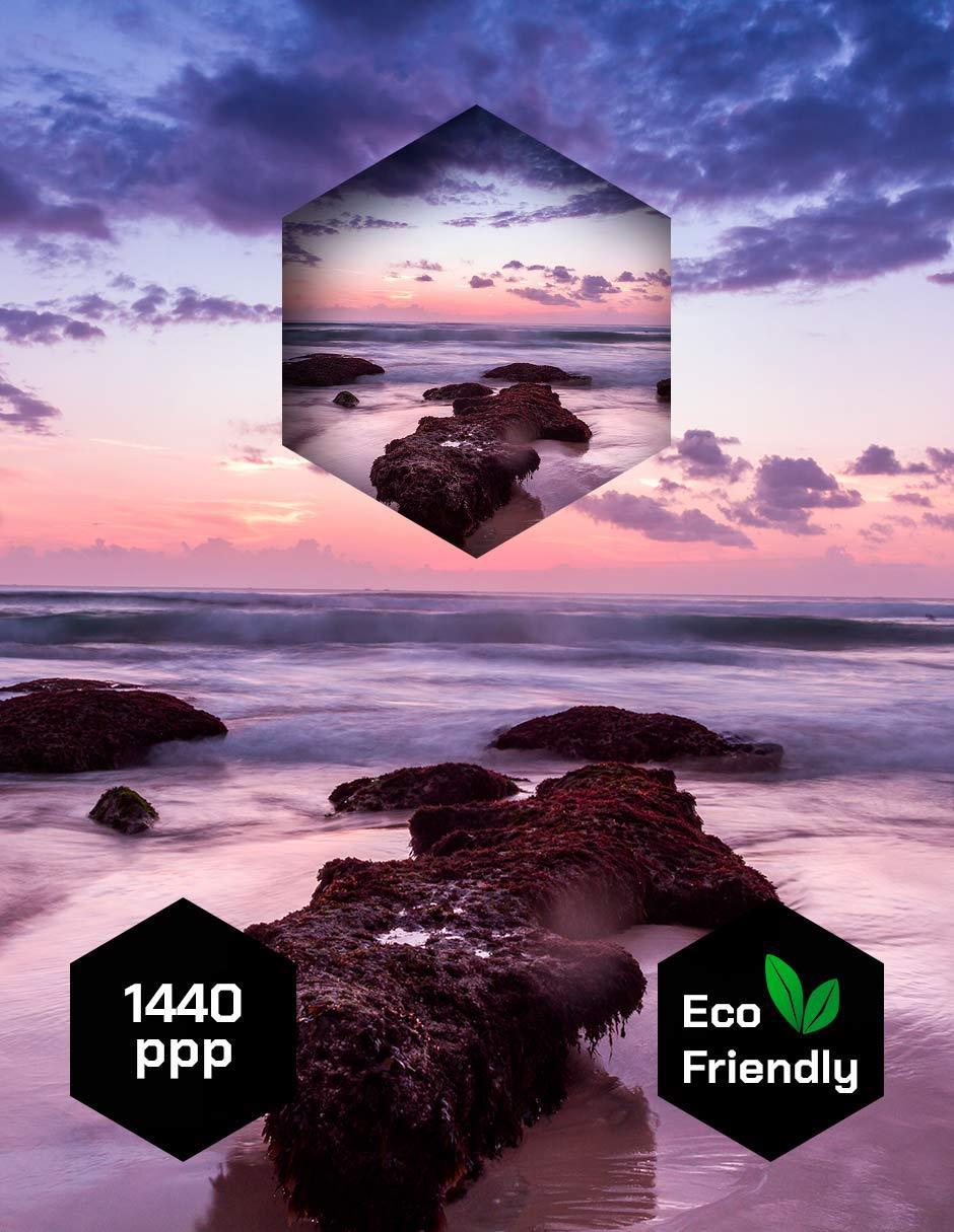 Cuadro decorativo Naturaleza Playas Rocas Atardecer 3