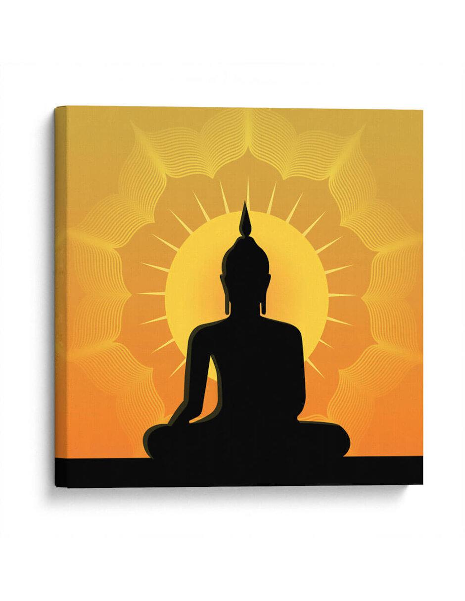 Litografía Meditación Amarilla