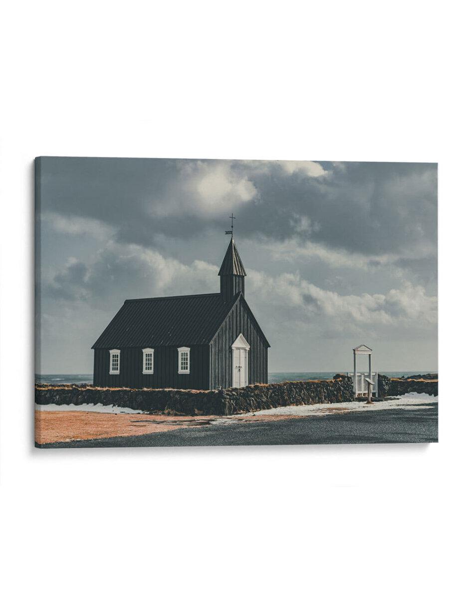 Litografía Black Church Búdakirkja