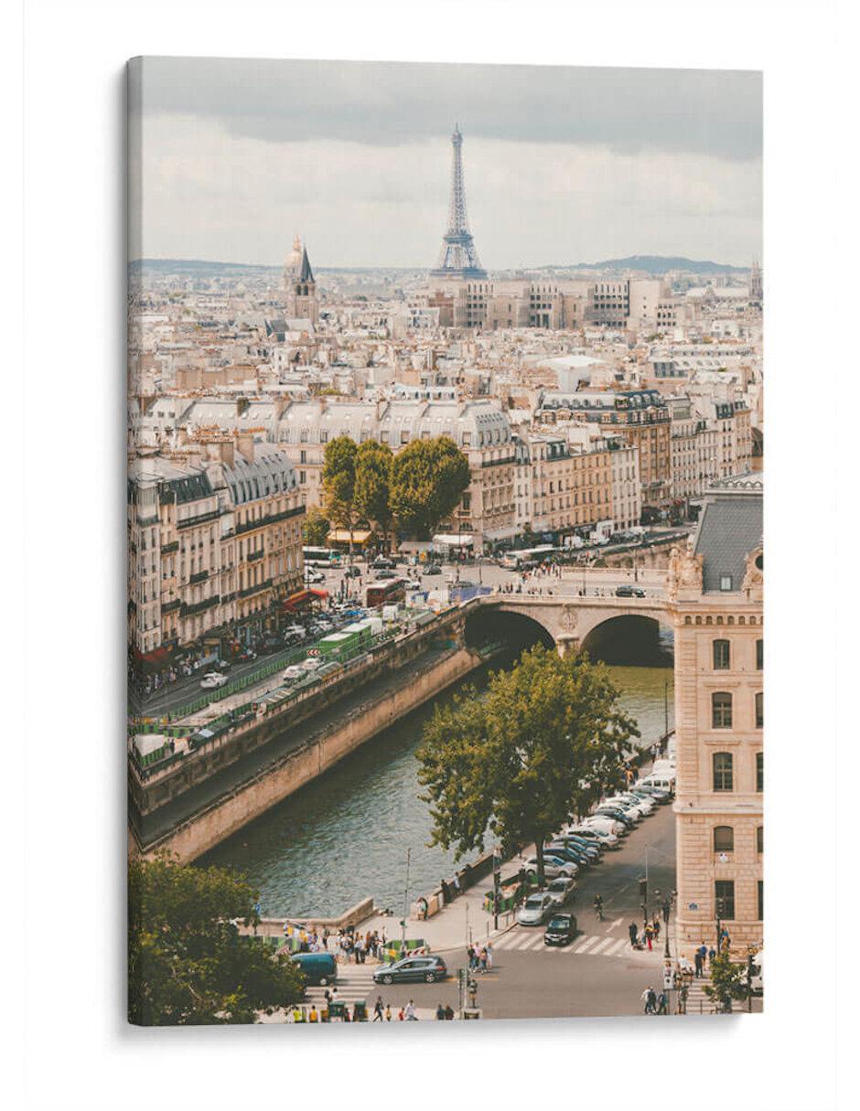 Litografía Postal Parisina técnica Impresión