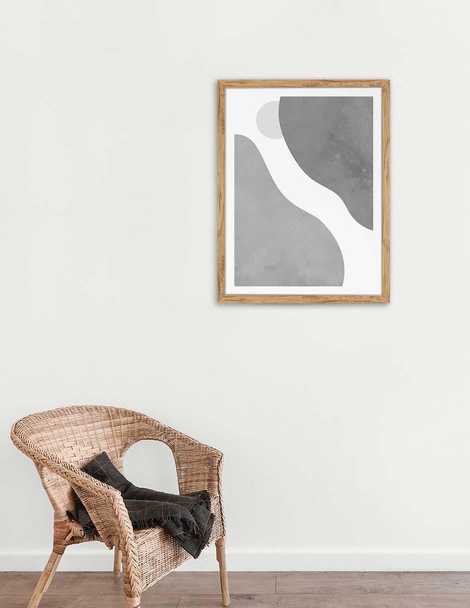 Cuadro decorativo Ilustraciones abstractas 010 de 3