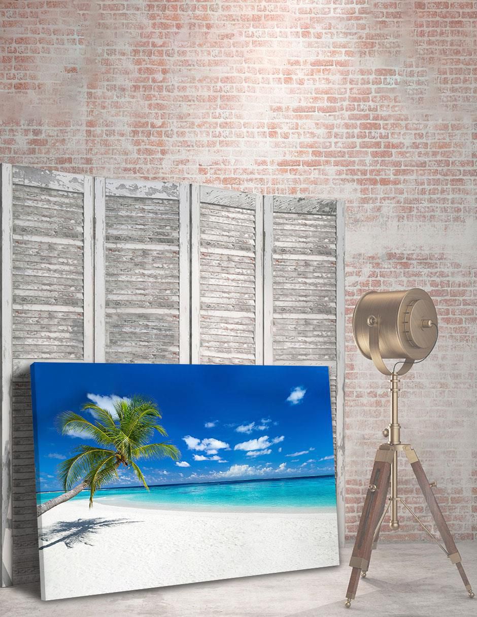 Cuadro decorativo Playa Paraíso Tropical 5