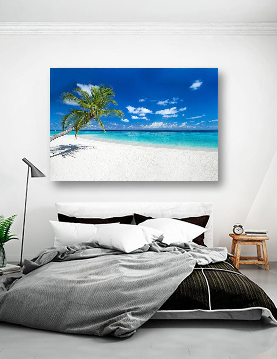 Cuadro decorativo Playa Paraíso Tropical 2