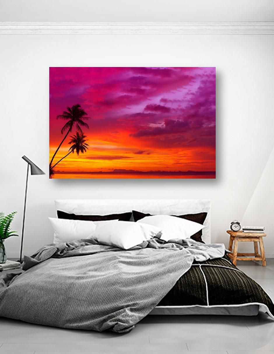 Cuadro decorativo Naturaleza Playa Bello Atardecer 5