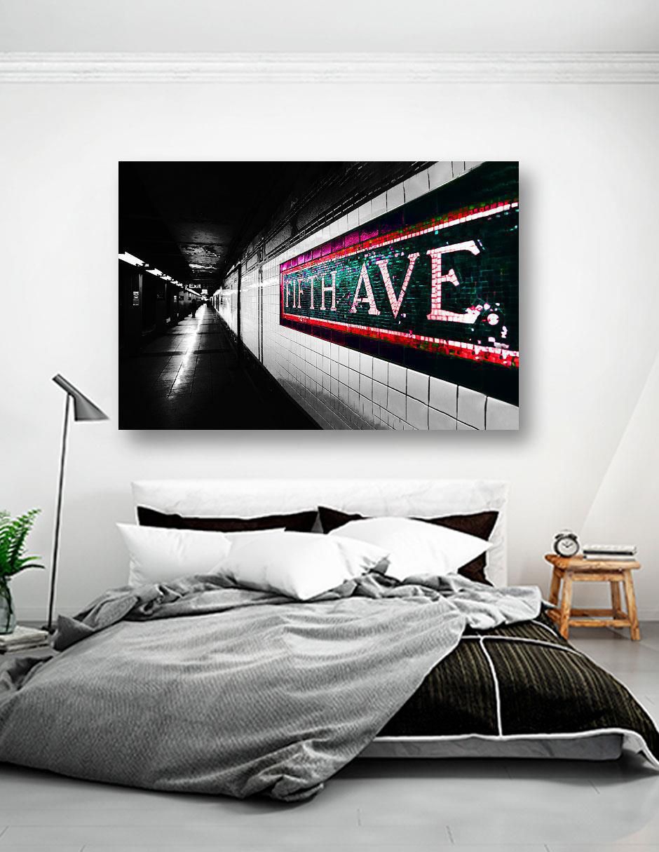 Cuadro decorativo Nueva York Fifth Ave Metro 5