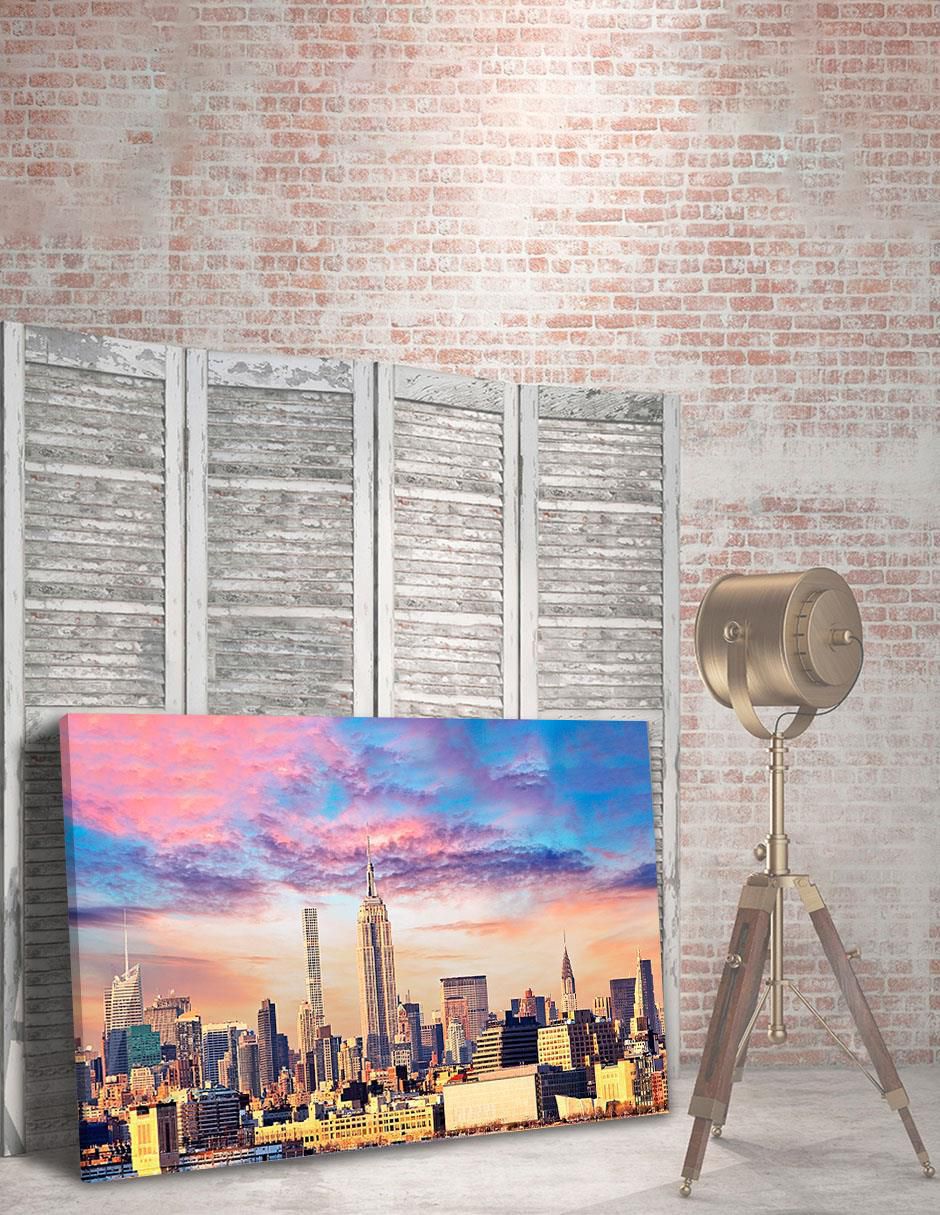 Cuadro decorativo Nueva York Desde Rio Hudson 4