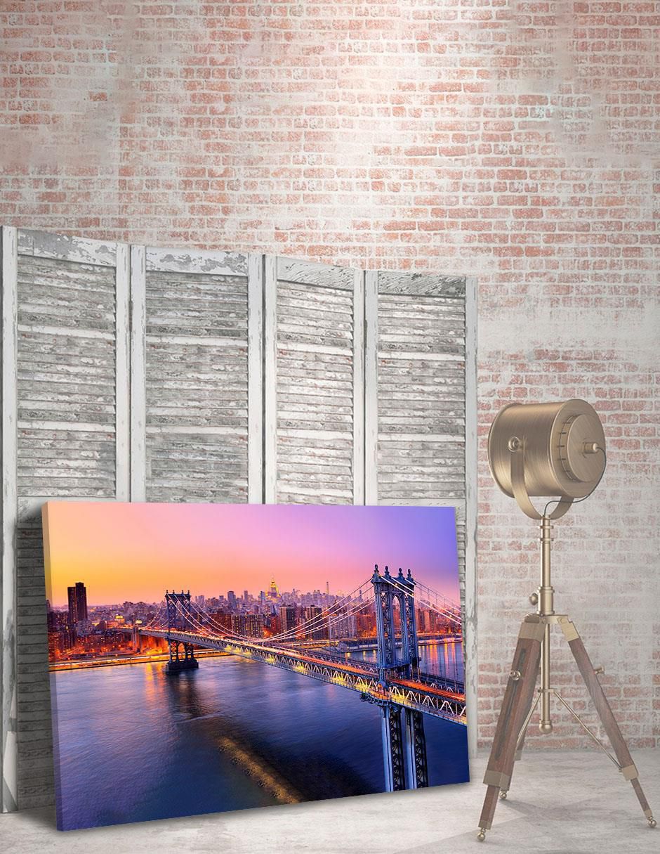 Cuadro decorativo Nueva York Manhattan Bridge 4