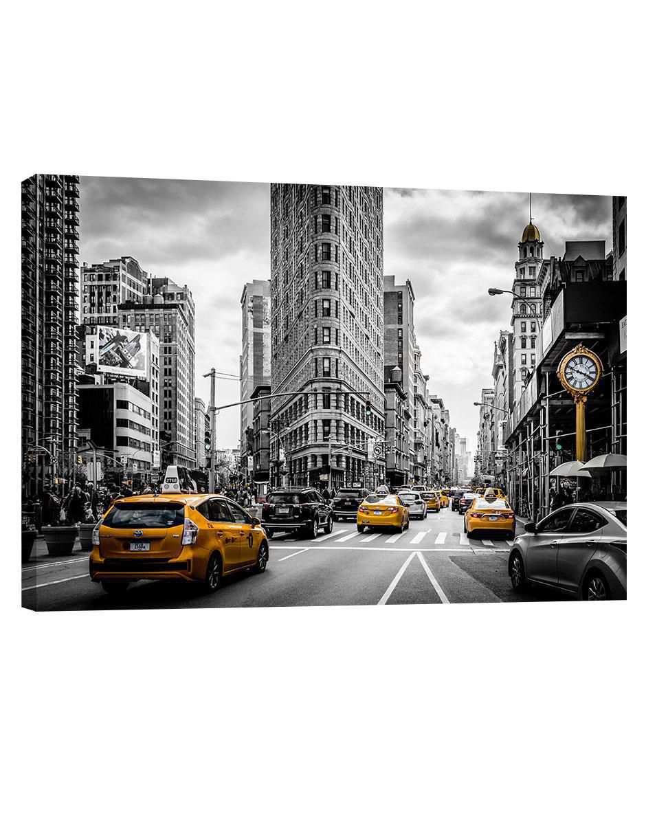 Cuadro decorativo Nueva York y Taxis Amarillos Cuadro decorativo Nueva York y Taxis Amarillos