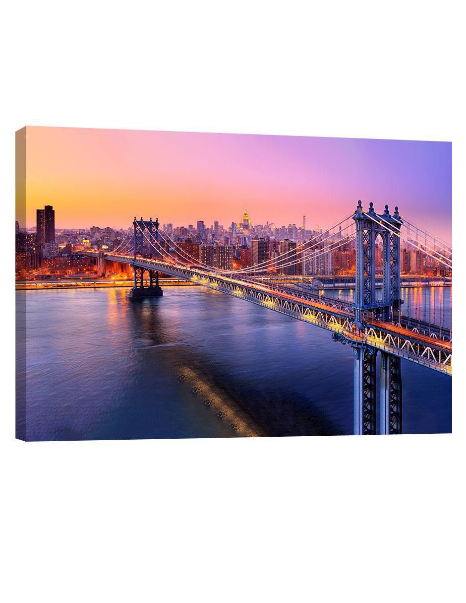 Cuadro decorativo Nueva York Manhattan Bridge
