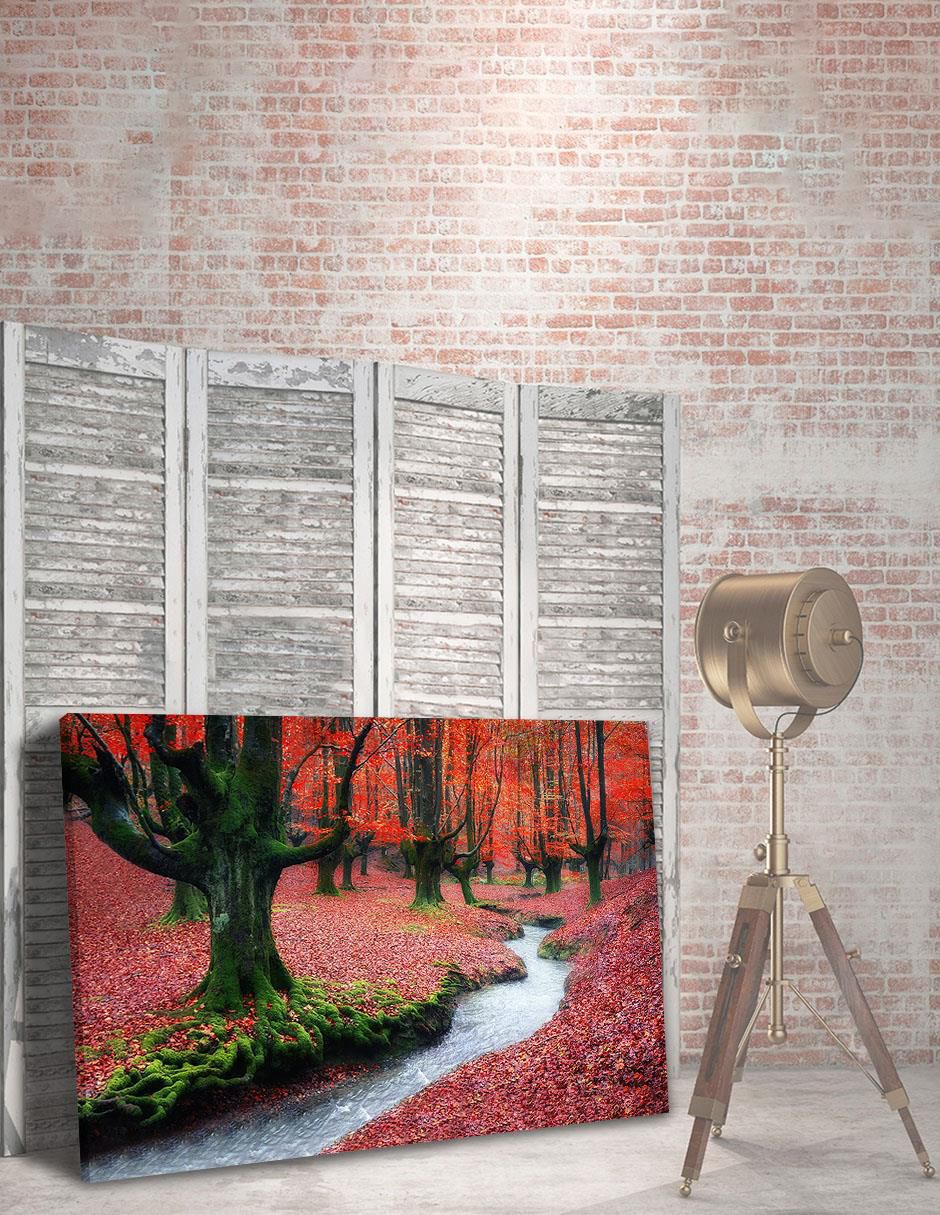 Cuadro decorativo Bosque Corriente 5