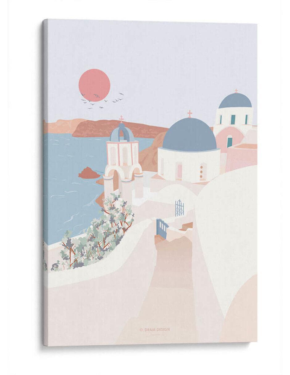 Litografía Santorini técnica Impresión