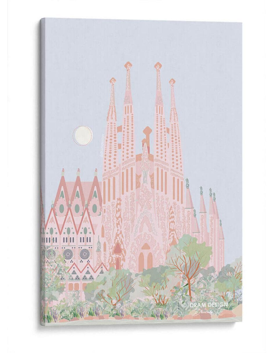 Litografía Sagrada Familia técnica Impresión Litografía Sagrada Familia técnica Impresión