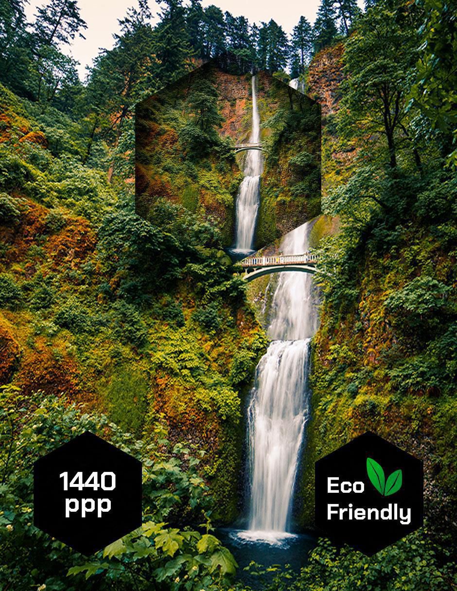 Cuadro decorativo Cascada con Puente 2