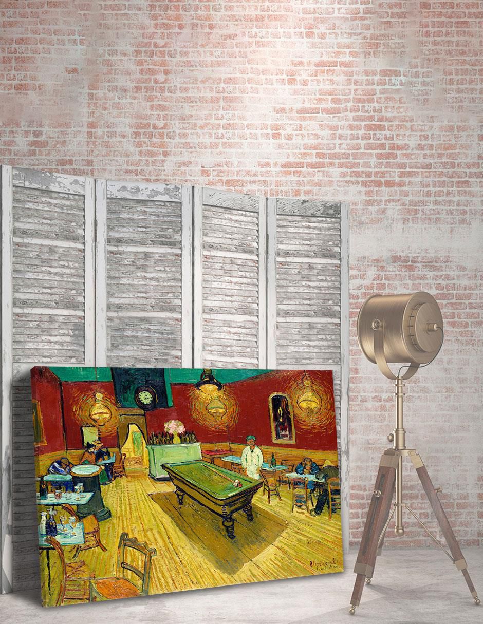 Cuadro decorativo Café de Noche Van Gogh 4