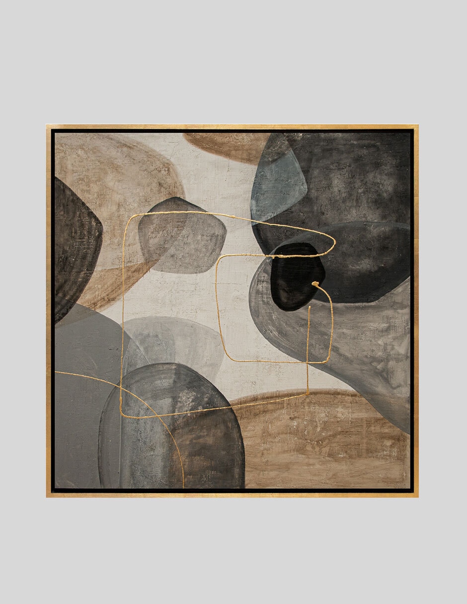 Pintura Abstract Circles técnica mixta