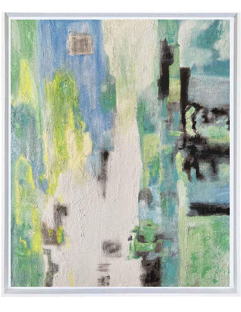 Pintura técnica abstracta 3